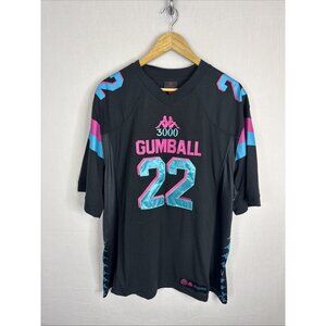 Kappa Gumball 3000 Soccer Style Jersey Gumball 22 Men’s Large Carrera Hot Wheels